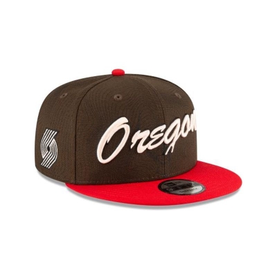 Portland Trail Blazers Gorra | New Era NBA City Edition 9fifty Snapback Cap Mexico - Marrom